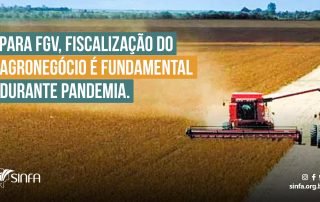 O trabalho realizado pelo SINFA durante a pandemia contribuiu positivamente na economia do país e do estado