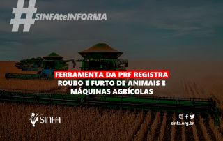 FERRAMENTA DA PRF REGISTRA ROUBO E FURTO DE ANIMAIS E MÁQUINAS AGRÍCOLAS