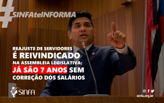 Reajuste de servidores é reivindicado na Assembleia Legislativa