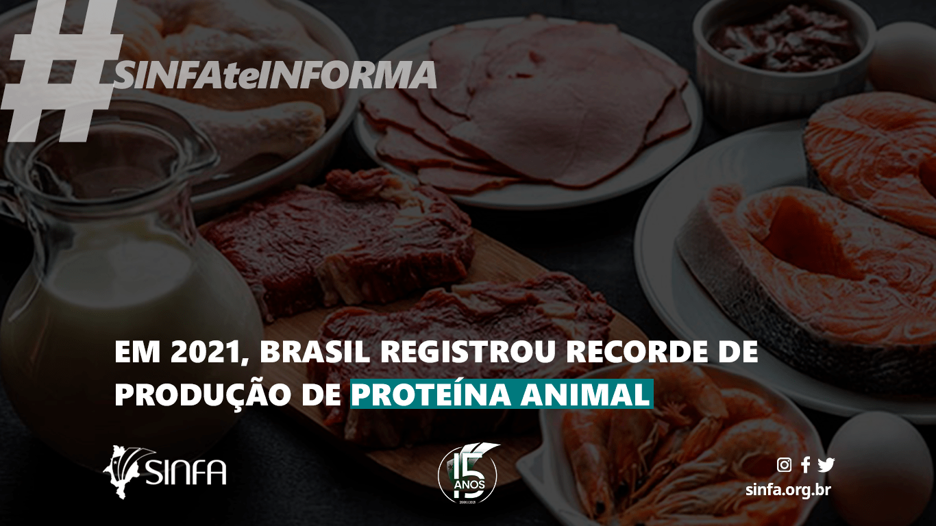Brasil registrou recorde de produção de proteína animal
