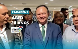 Governador Brandão revela ser parte da história da AGED