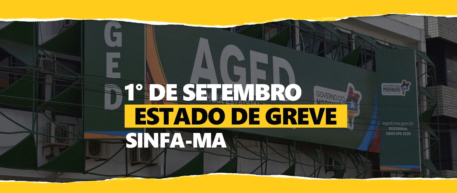 SINFA MA Greve dia 01 SETEMBRO 1