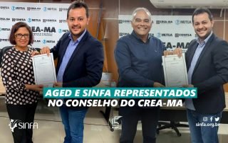 AGED E SINFA representados no Conselho do CREA-MA