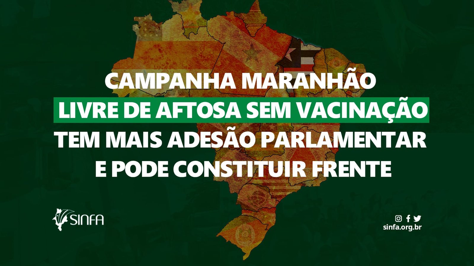 Campanha Maranhão livre de aftosa sem vacinação tem mais adesão parlamentar e pode constituir frente